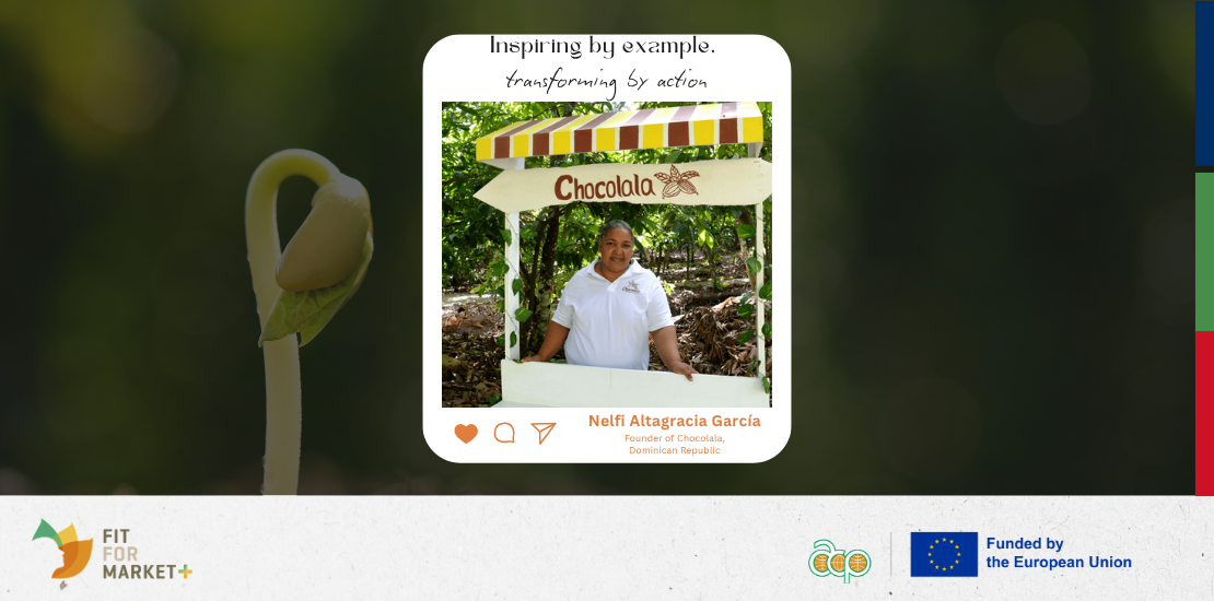 Nelfi Altagracia García (Dominican Republic): from five women selling door to door to a business powering its community